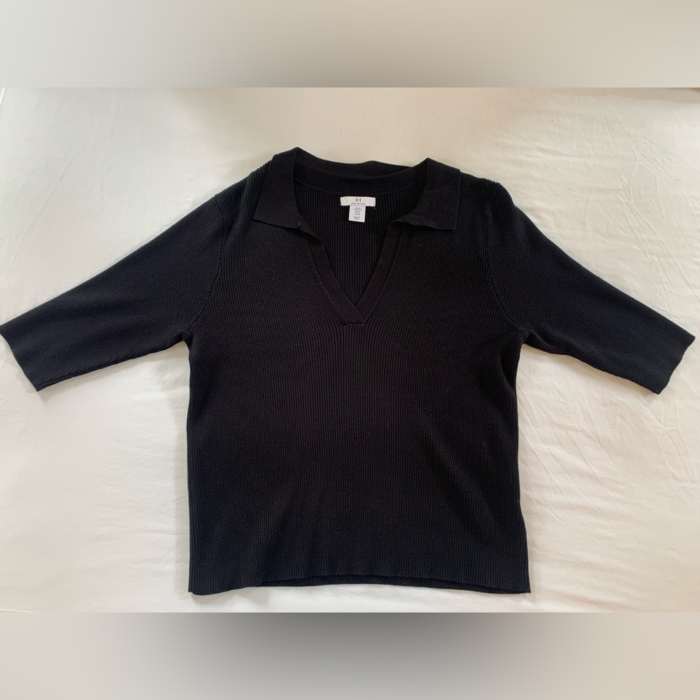 XL Halston Sweater-Blouse